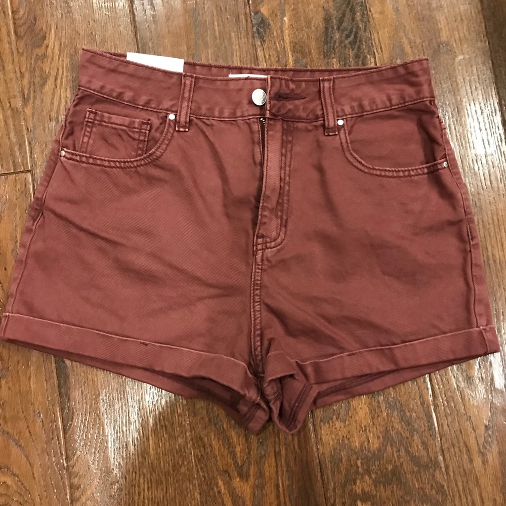 High waisted shorts